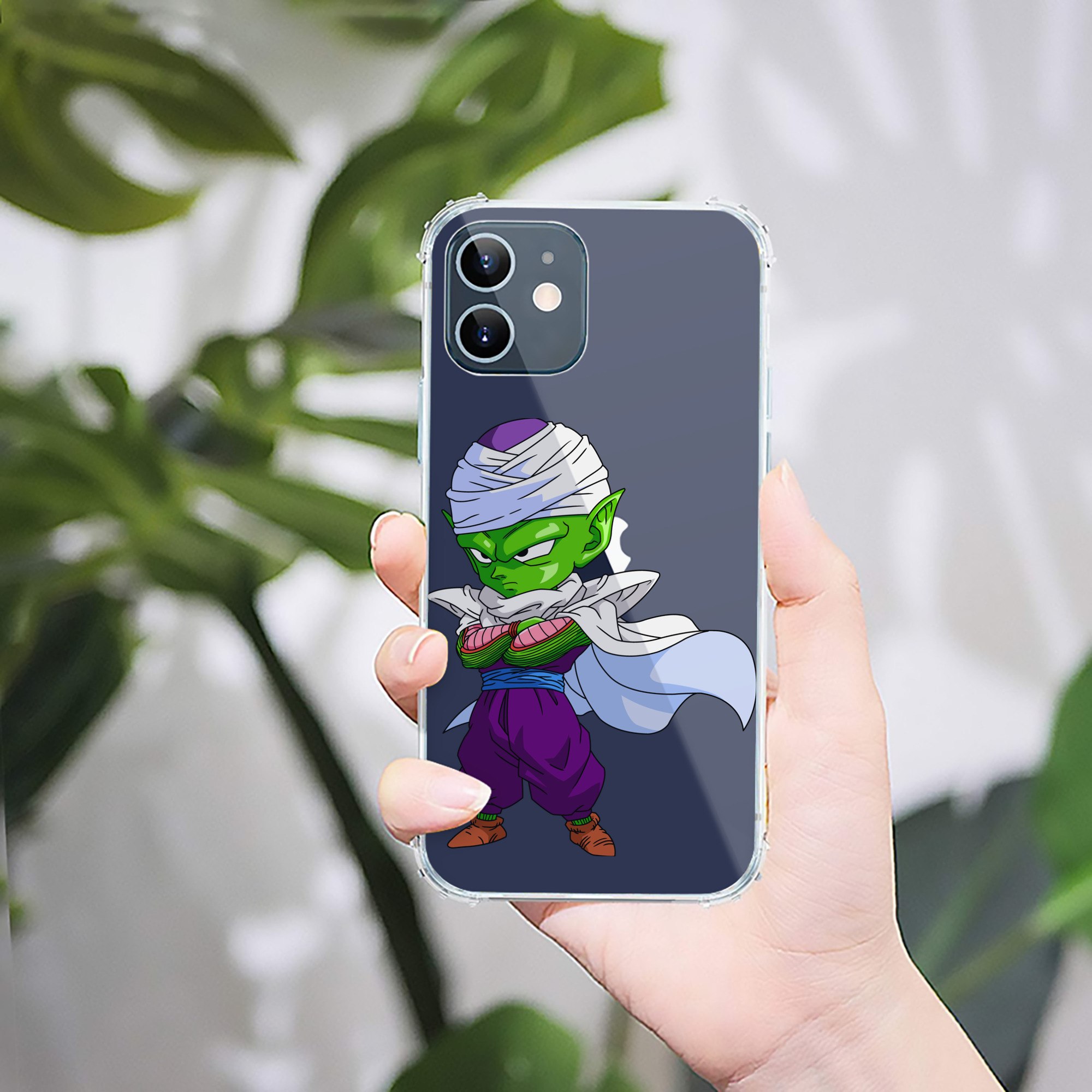 （画像用） ドラゴンボール ピッコロ DRAGON BALL Piccolo 【iPhone 12シリーズ対応】透明スマホケース（クリアソフトケース）